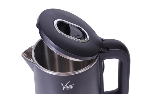 FEDUS Viva Digital Display Temperature Control Electric Kettle, 1.8 Litres 1500W Hot Water Kettle Jug, Insulated Cool-Touch Exterior, Keep Warm & Temperature Settings Auto Shut-Off Boil Dry Protection