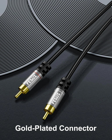 RCA to RCA Cable 1.5M Double Shielded