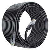 FEDUS Cat6 Heavy Duty Outdoor Cable Weatherproof/UV Resistant 1000mbps Ethernet Cable Suitable for Direct Burial Installations cat6 Ethernet Patch Cable LAN Cable Internet Network Cord - FEDUS