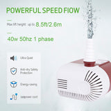 FEDUS 40 Watt Cooler Pump | Water Lifting Cooler Water Pump Motor, Cooler Pump Submersible, Aquarium Water Pump Motor, Pond Pump Submersible, Fountain Pump Motor Fountain Motor Small Pump - FEDUS