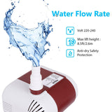 FEDUS 40 Watt Cooler Pump | Water Lifting Cooler Water Pump Motor, Cooler Pump Submersible, Aquarium Water Pump Motor, Pond Pump Submersible, Fountain Pump Motor Fountain Motor Small Pump - FEDUS