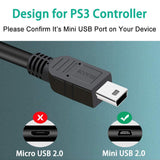 FEDUS USB Charger Cable USB 2.0 A to Mini 5 pin B Cable for External HDDS/Camera/Card Readers [video game] - FEDUS