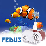 FEDUS 40 Watt Cooler Pump | Water Lifting Cooler Water Pump Motor, Cooler Pump Submersible, Aquarium Water Pump Motor, Pond Pump Submersible, Fountain Pump Motor Fountain Motor Small Pump - FEDUS