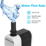 FEDUS 14-Watt Water Lifting Submersible Pump for Aquarium, Fountains, Desert Air Coolers, pond pump submersible - FEDUS