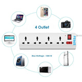 FEDUS Long Wire switch board extension|extension boards with switch,extension board with long wire,extension cords, extension board for computer,surge protectors spike buster,switch board - FEDUS