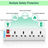 FEDUS Long Wire switch board extension|extension boards with switch,extension board with long wire,extension cords, extension board for computer,surge protectors spike buster,switch board - FEDUS